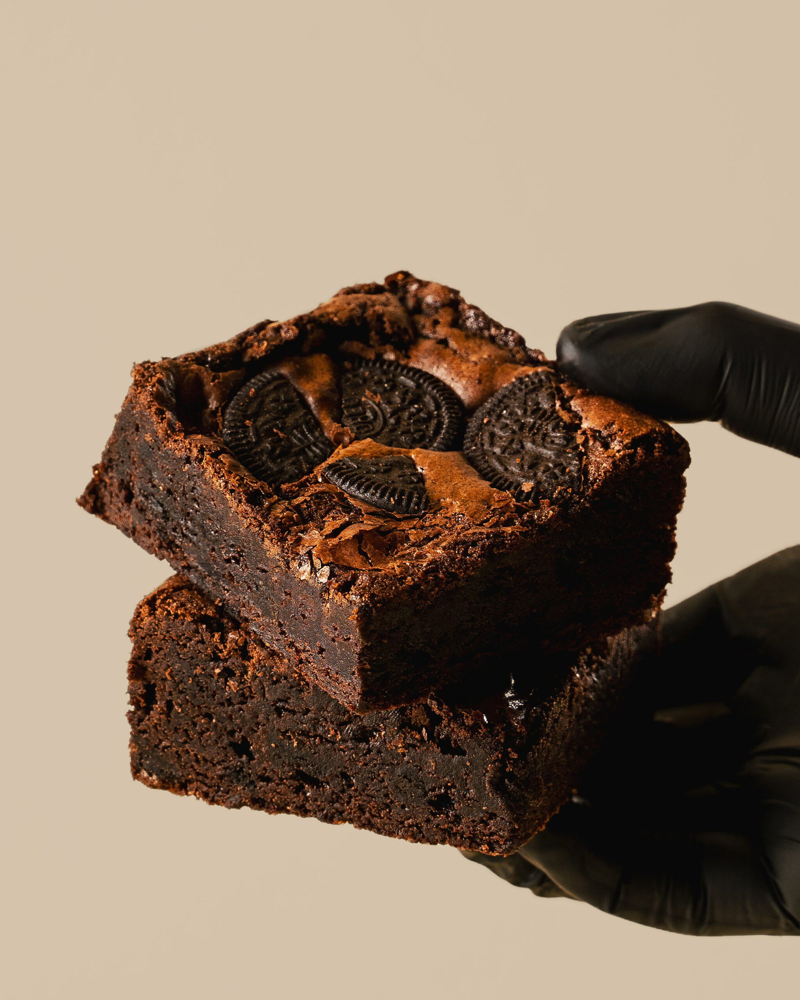 Midnight Oreo brownie